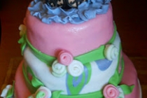 Tort botez pentru Anastacia Maria/Baptism cake for Anastasia Maria